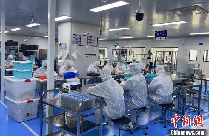 眼下,浦东新区的高端医疗器械企业正陆续恢复生产. 浦东新区官方供图