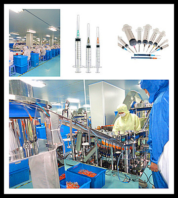 医疗器械制造设备-最新一次性注射器生产线 syringe production .